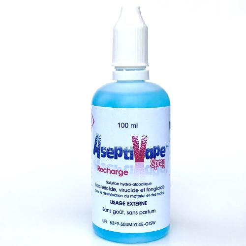 AseptiVape : désinfectant Flacon 10X100 ml | Pro Exaliquid.com